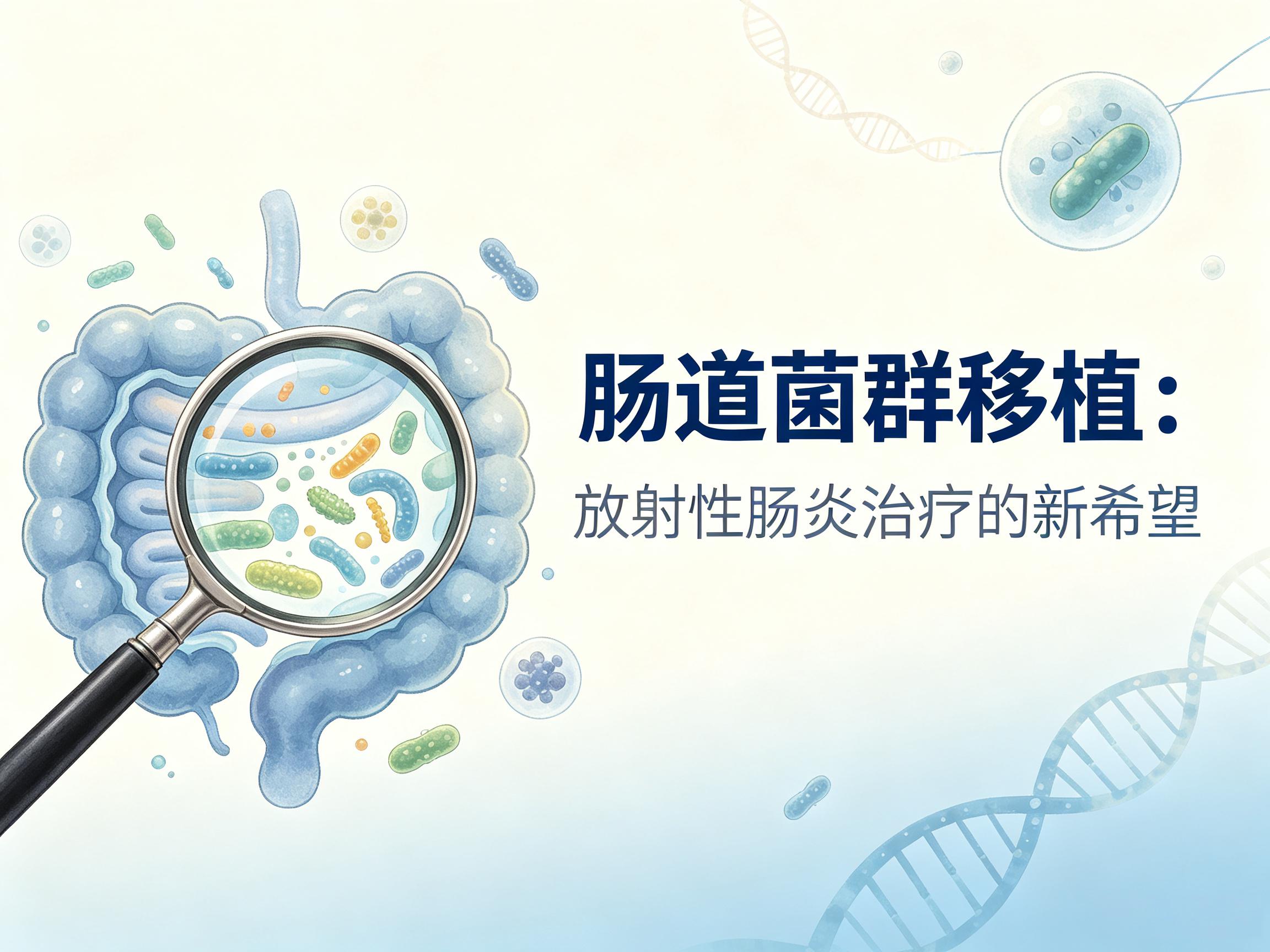 白银市|第3期 肠道菌群移植：放射性肠炎治疗的新希望